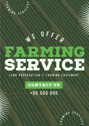 Trustworthy Farming Service Flyer Image Preview