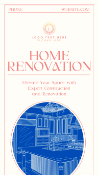 Modern Nostalgia Home Renovation Instagram reel Image Preview