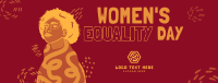 Afro Women Equality Facebook Cover Design