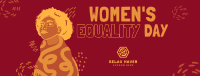 Afro Women Equality Facebook cover Image Preview