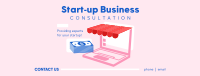 E-commerce Business Consultation Facebook Cover Design