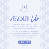 Corporate Geometric Business Instagram Post Design