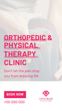 Orthopedic and Physical Therapy Clinic Instagram Reel Image Preview