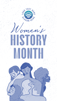 Women's History Month March TikTok Video Design
