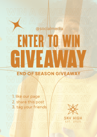 Enter Giveaway Flyer Image Preview