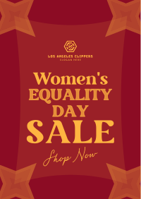 Women's Equality Sale Flyer Image Preview