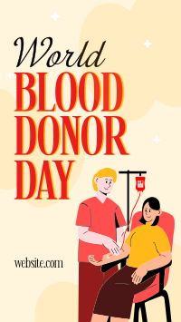 Blood Donors Instagram Reel Design
