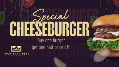 Special Cheeseburger Deal Facebook event cover Image Preview