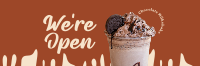 Enjoy a Choco Shake! Twitter header (cover) Image Preview
