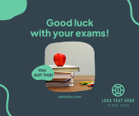 Good Luck With Your Exam Facebook post Image Preview