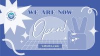 We Are Now Open Animation Image Preview