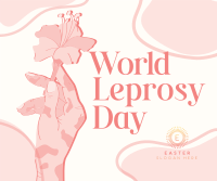 World Leprosy Day Awareness  Facebook Post Design