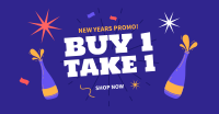 New Year Beer Cheers Facebook ad Image Preview
