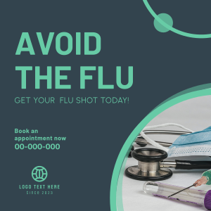 Get Your Flu Shot Instagram post Image Preview