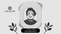 Greeting Grandmother Frame Facebook event cover Image Preview