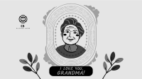 Greeting Grandmother Frame Facebook event cover Image Preview