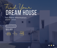 Your Own Dream House Facebook Post Design