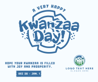 Kwanzaa Fest Facebook Post Design