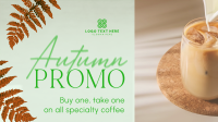Autumn Coffee Promo Animation Design