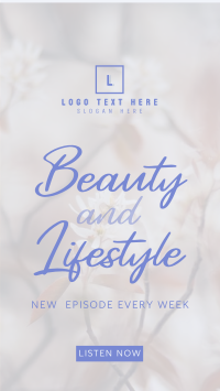 Beauty and Lifestyle Podcast Video Image Preview