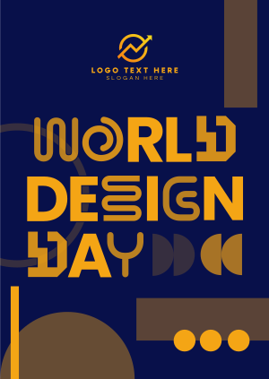 Abstract Design Day Poster Image Preview
