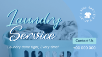 Professional Dry Cleaning Laundry Facebook event cover Image Preview