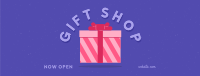 Retro Gift Shop Facebook Cover Design