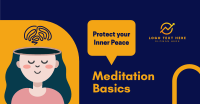Beginner Meditation Workshop Facebook Ad Design
