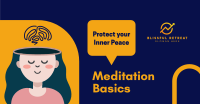 Beginner Meditation Workshop Facebook ad Image Preview