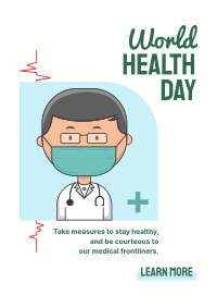 Doctor Health Day Flyer Design