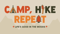 Minimalist Camping Quote Video Preview