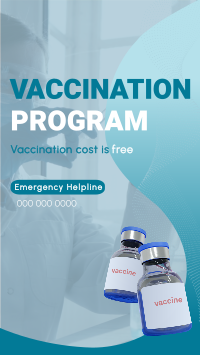 Vaccine Bottles Immunity TikTok Video Design