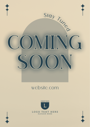 Minimalist Elegant Coming Soon Flyer Image Preview