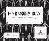 Aughts Harmony Day Facebook Post Design