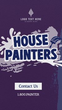 House Painters Facebook Story Design