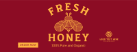 Bee Farm Badge Facebook Cover Design