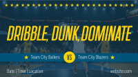 Basketball Team Tournament Animation Preview