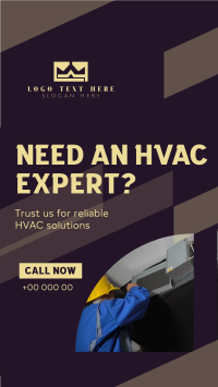 HVAC Care Instagram Reel Design