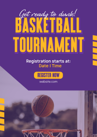 Basketball Mini Tournament Poster Image Preview
