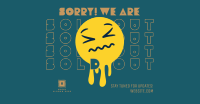 Sorry Sold Out Facebook ad Image Preview