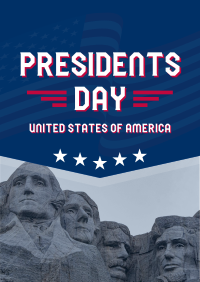 Presidents Day of USA Flyer Design