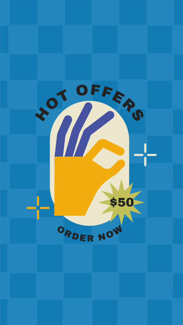 Handy Hot Offer Instagram Story Design Image Preview