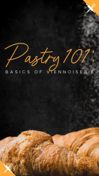 Pastry 101 TikTok Video Design