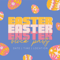 Easter Party Eggs Linkedin Post Image Preview