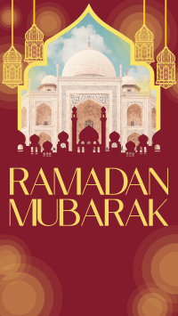 Ramadan Holiday Greetings Facebook Story Design