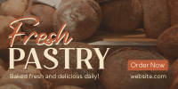 Rustic Pastry Bakery Twitter post Image Preview