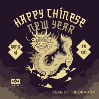 Chinese Dragon Year Instagram post Image Preview