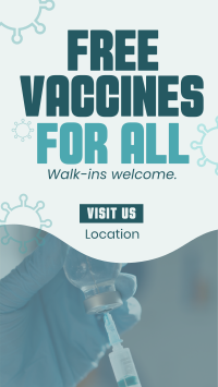 Free Vaccination For All Video Preview