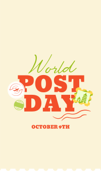 World Post Day Instagram Story Design