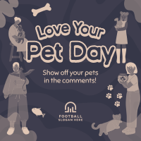 Quirky Pet Love Instagram post Image Preview